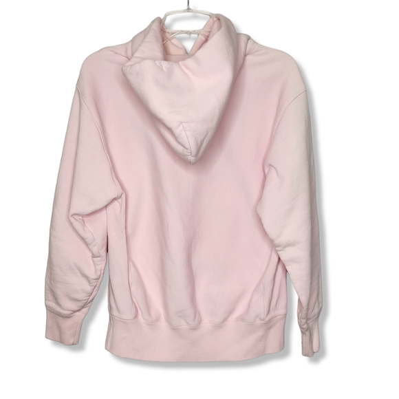 Champion Reverse Weave Baby Pink Pullover Sweatshirt Hoodie Size Medium - Picture 3 of 6
